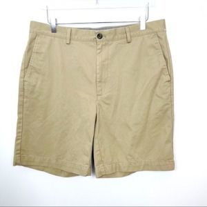 Amazon Essentials Khaki Flat Front Shorts Size 36